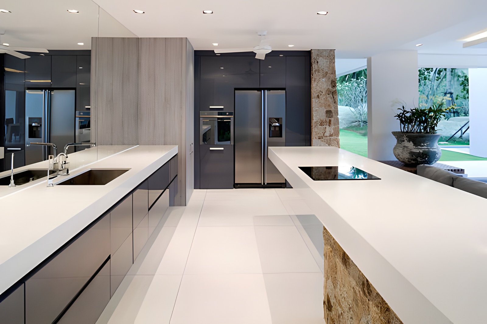Contemporary kitchen interior