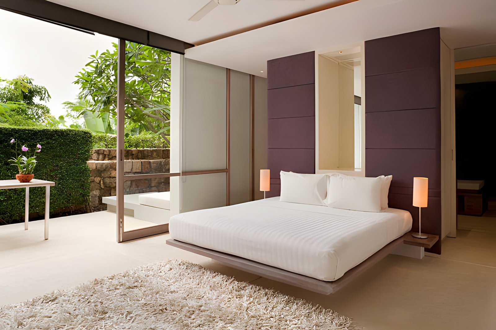 Open-plan Hawaii home interior